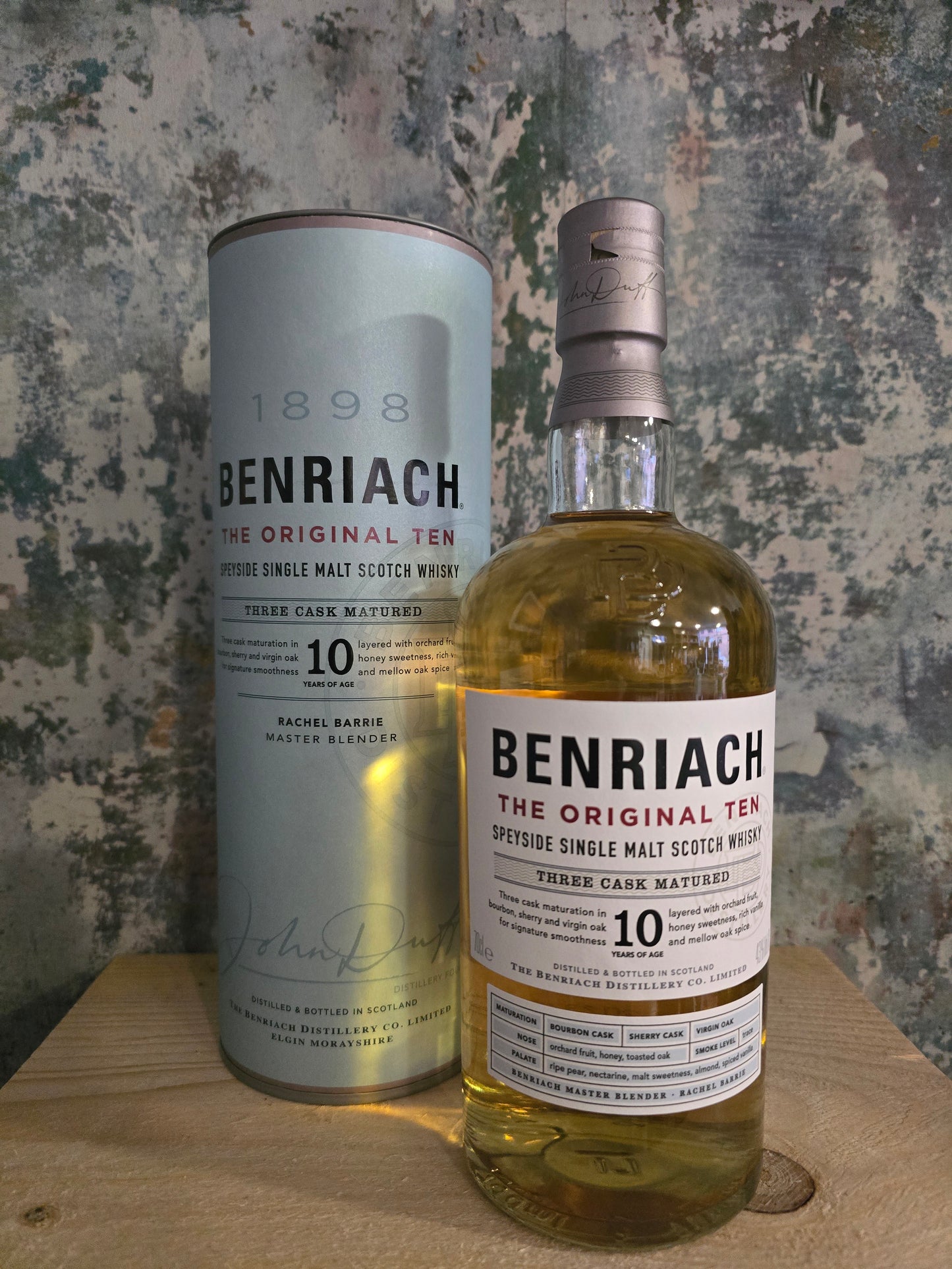 Benriach 10 Year Old | Speyside Single Malt Scotch Whisky | 43%